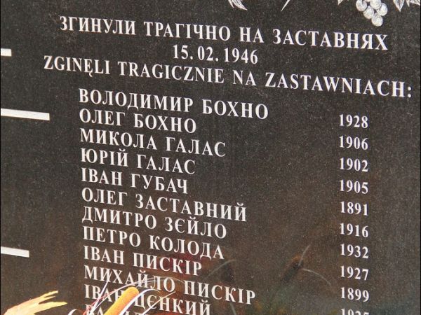 Stary cmentarz greckokatolicki przy cerkwi w Mołodyczu. Obecnie używany sporadycznie .