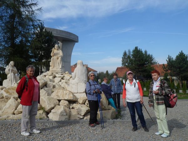 w Ogrodzie Biblijnym - obiekty oddane wiernym, pielgrzymom i turystom przed świętem i odpustem 15.08.2016r.