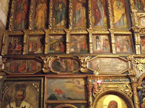 ikonostas - cerkiew pw. Narodzenia Przenajświętszej Bogarodzicy.