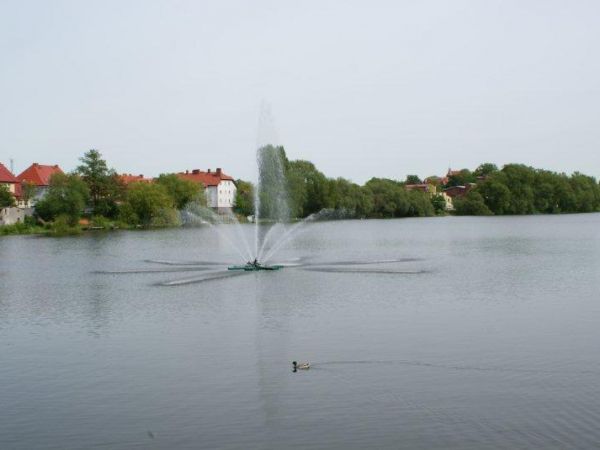 Fontanna. Wałcz - maj 2010