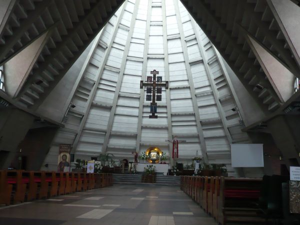 To wnętrze kościoła p.w Opaczności Bożej.