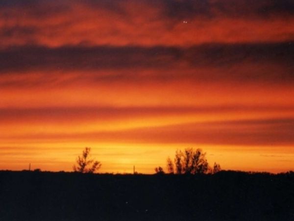 Zachód słońca nad Krasnymstawem