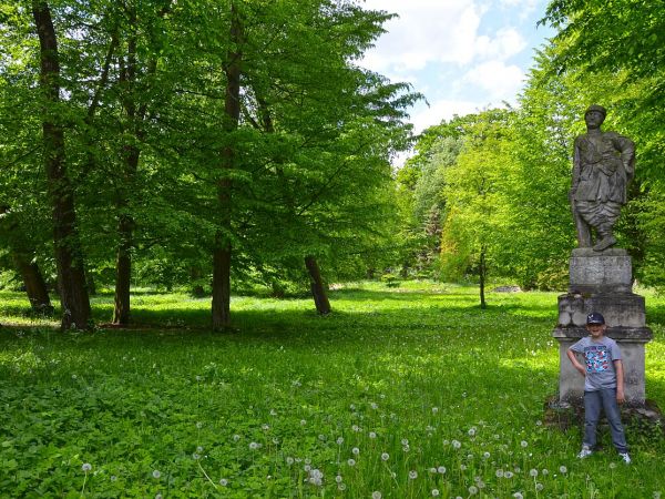 Park w Waplewie Wielkim - maj 2015