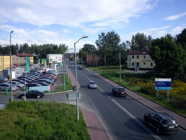 Sosnowiec-Jęzor. Ulica Orląt Lwowskich.