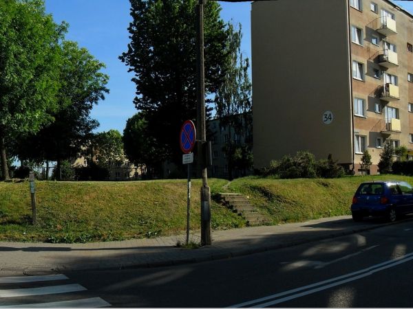 Skrzyżowanie ulicy Kopernika przy Polfie