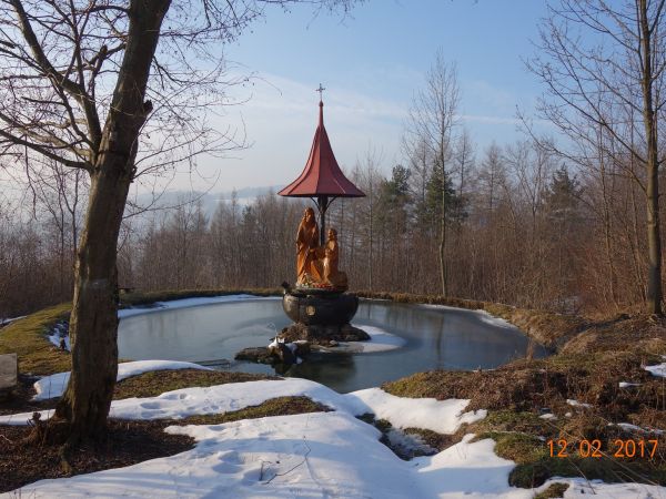 Kalwaria Tokarska.prymat Św.Piotra z Chrystusem.