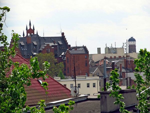 Dach UM i wieża ciśnień