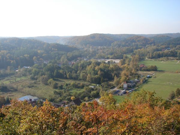 Gdansk-Oliwa, widok ze wzgorza  Pacholek