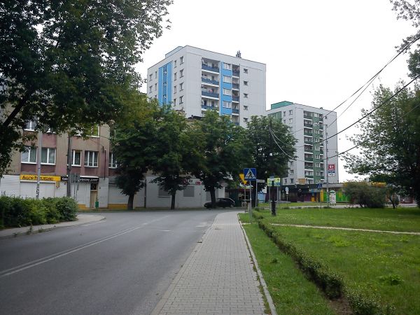 Dąbrowa Górnicza-Ulica Władysława Przybylaka.
