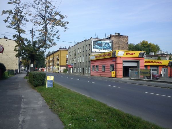 Sosnowiec-Ulica Gen. Grota Roweckiego.