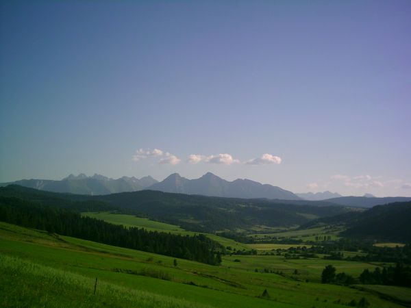 Widok na Tatry