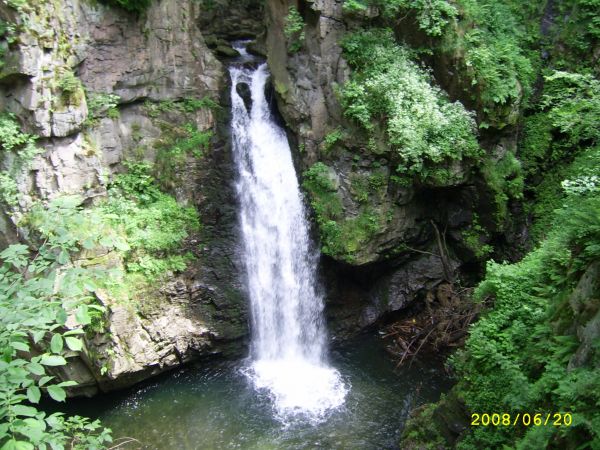 Wodospad Wilczki Międzygórze