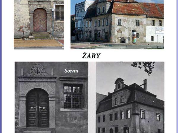 Żary na starej i współczesnej fotce