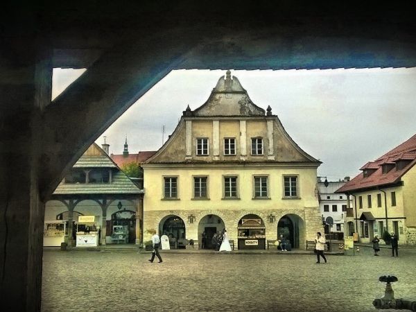 Rynek w Kazimierzu Dolnym.
