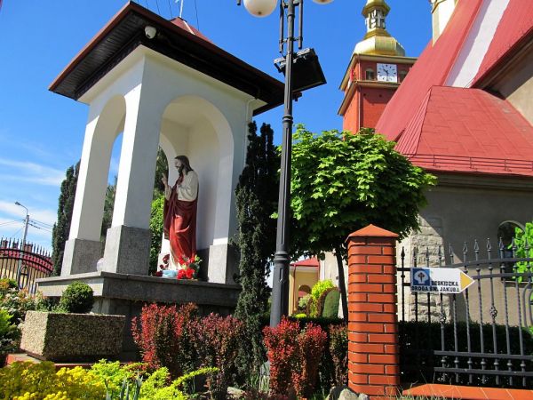 Pietrzykowice, na szlaku św . Jakuba .