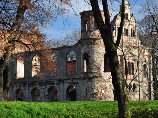 Tworków - ruiny zamku