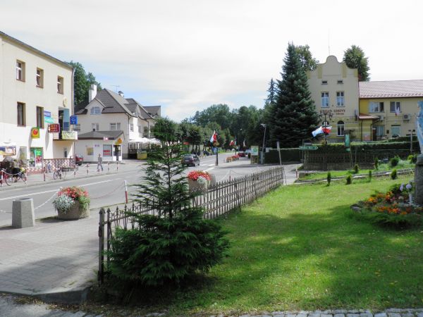 Horyniec Zdrój - centrum - fragment