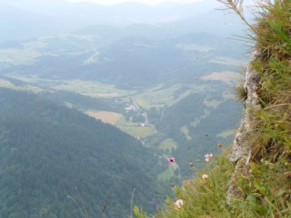 Pieniny - widok na Słowację