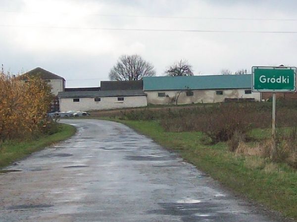 Gródki od strony Gilowa tzw. Widniówka