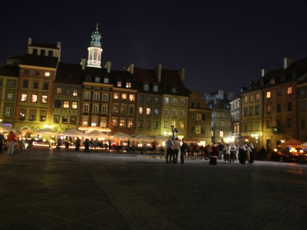 Rynek nocą