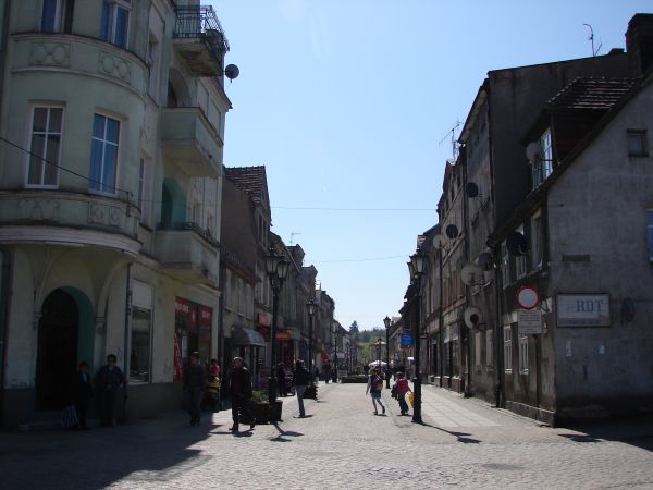 Połczyn Zdroj, deptak