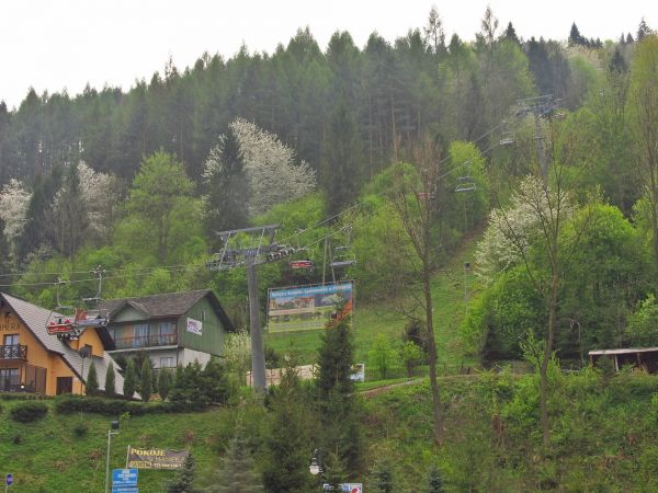 Jesteśmy przy wyciągu krzesełkowym