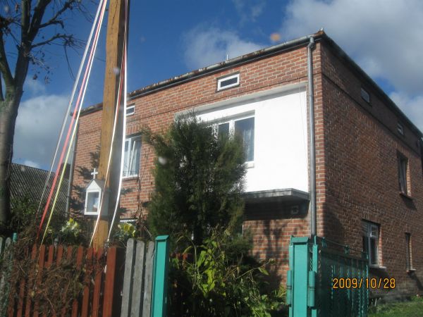 Nowy dom ,na miejscu rodzinnego mojego taty