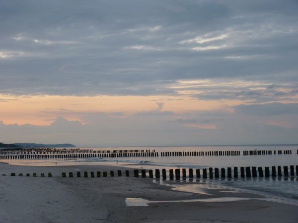 Chałupy, Morze Widok na zatokę.