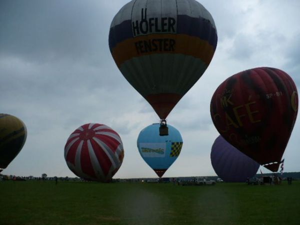 Zawody spadochronowo-balonowe - dni gm. Konopnica