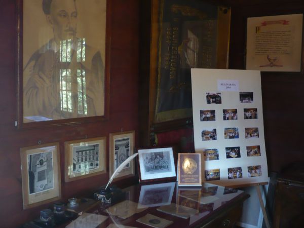 Ekspozycja  wewnątrz  Ratusza.