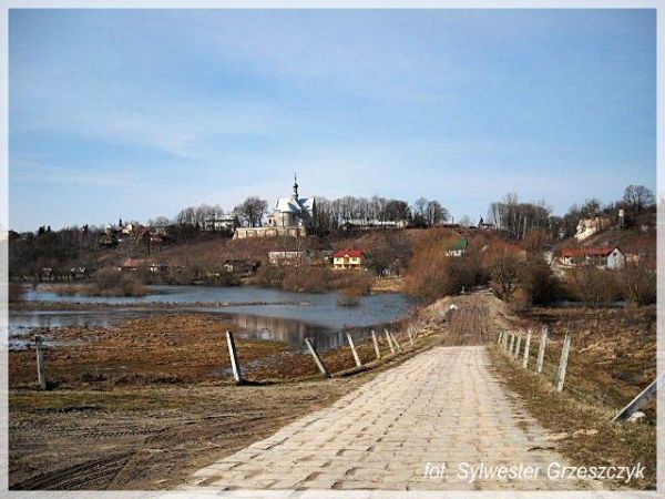 Widok z wału wiślanego