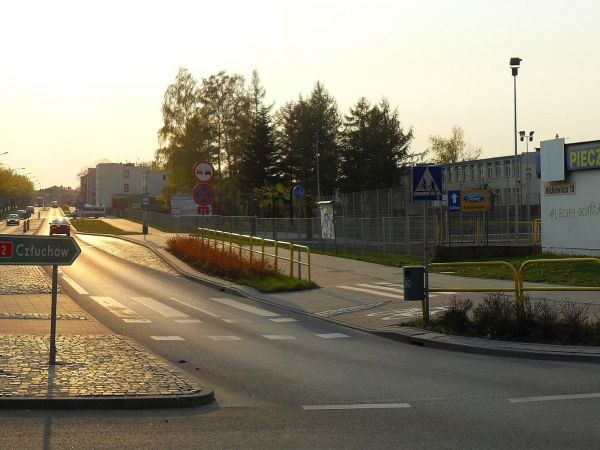 Panorama fragmentu Ronda na drodze krajowej nr 22