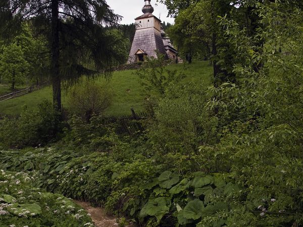 Dubne. Cerkiew greckokatolicka pw. św. Michała Archanioła z 1863 r