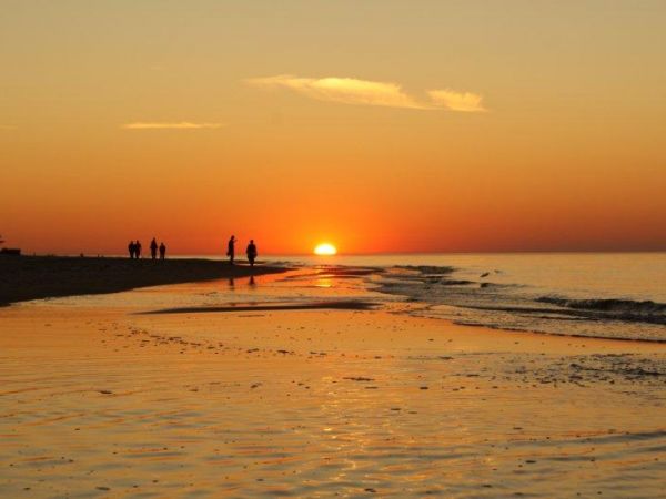 Zachód słońca,  Dźwirzyno - wrzesień 2011