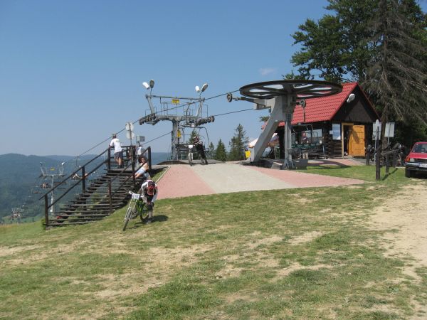 Stacja końcowa wyciągu