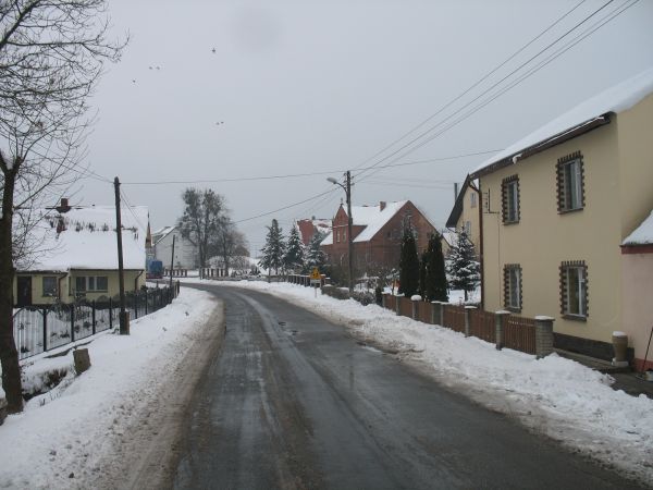 Warzęgowo zimą.