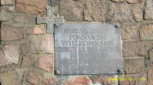 Tablica pamiątkowa powstańców wielkopolskich