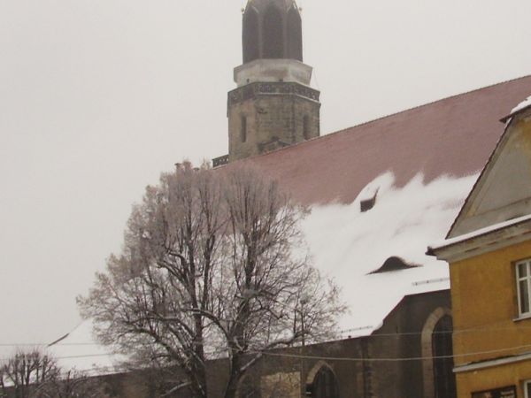 Bazylika Mniejsza - Sanktuarium Maryjne wejście od Kościelnej