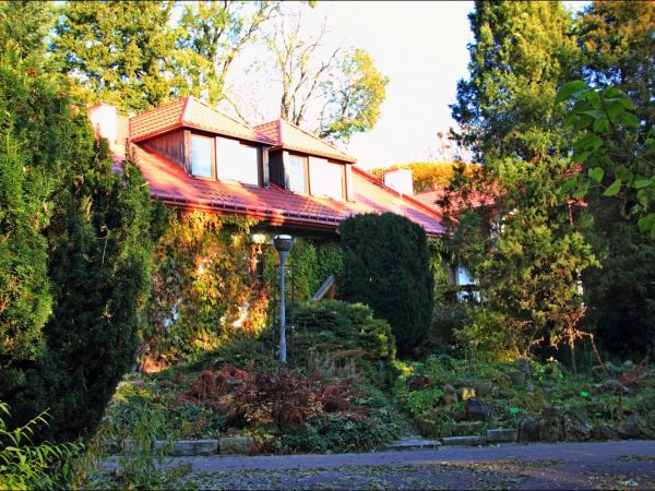 Arboretum w Bolestraszycach - jesienią.