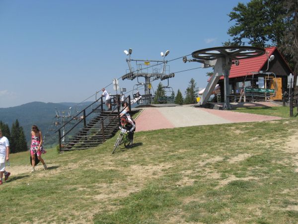 Stacja końcowa wyciągu