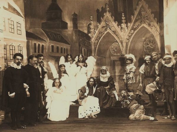 Bochnia styczeń 1935 r.Przedstawienie sodalicyjne.