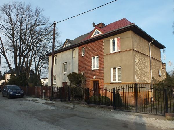 Zabudowania ulicy Jeziornej