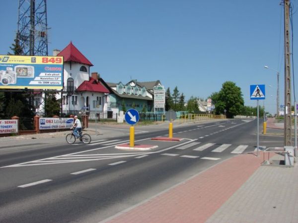 Ulica Podgórna - wjazd od Rypina