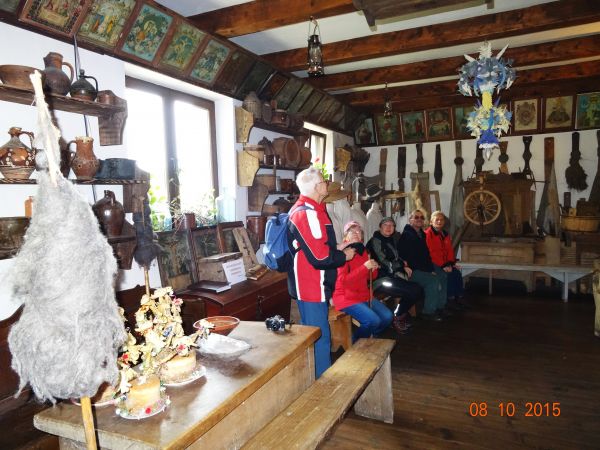 Muzeum Kultury Bojków - jedyne takie w Polsce, n/z fragment ekspozycji.