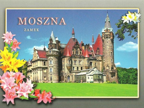 ze zbiorów prywatnych : materiały promujące jeden z najbardziej malowniczych zamków w Polsce.