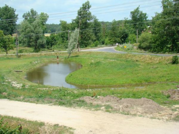 Początki zagospodarowywania centrum Woli Życkiej
