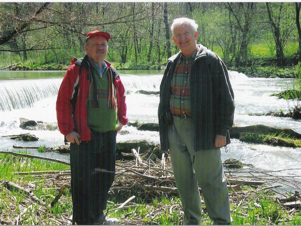 radosne miny mamy, bo znów ładne, słynne miejsca "namierzyć" mogliśmy, bo Dolina Wisłoka to naprawdę jeden z najbardziej atrakcyjnych fragmentów tej części gór