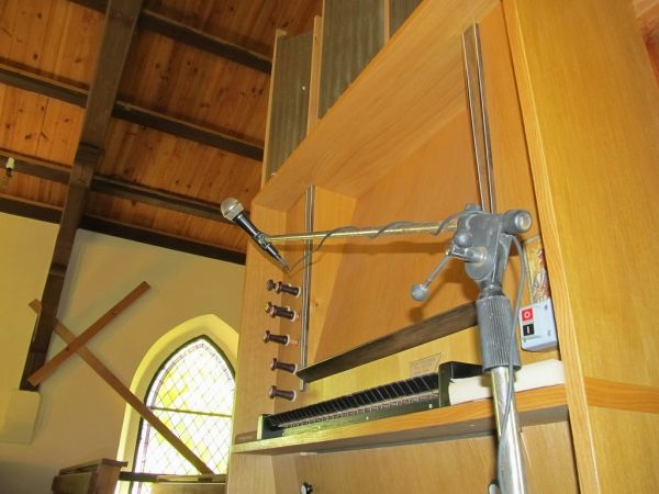 Wnętrze kościoła p.w. św. Józefa Oblubieńca w Hucie Kalnej