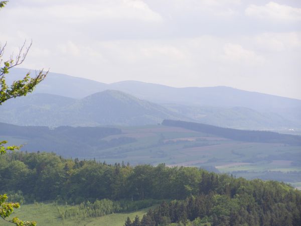 Mielnik. Widok z wieży "Maria Śnieżna"