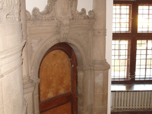 Wnętrza zamku Książ